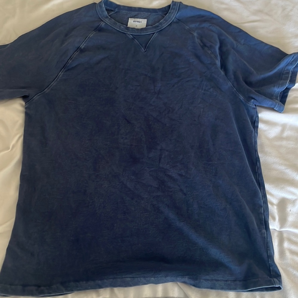 Blue large tshirt old navy